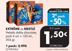 Nestlé - Extrême Helado Doble Chocolate