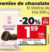 El Molino De Dia - Brownies De Chocolate