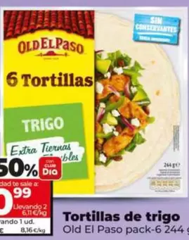 Old El Paso - Tortillas De Trigo 