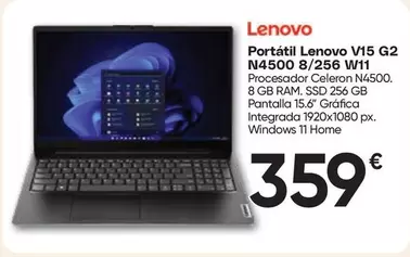 Lenovo - Portátil N4500 8/256 W11