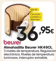 Beurer - Almohadilla Hk49cl