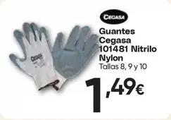 cecasa - Guantes Cegasa 101481 Nitrilo Nylon
