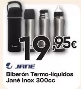 Jané - Biberon Termo-líquidos Inox 300cc