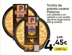 Palacios - Tortilla De Patata Casera