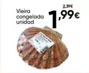 Vieira Congelada Unidad