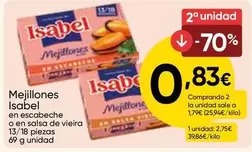Isabel - Mejillones