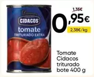 Cidacos - Tomate Triturado Bote