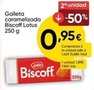Lotus - Galleta Caramelizada Biscoff