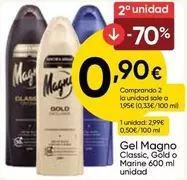 Magno - Gel Classic, Gold O Marine