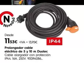 duolec - Prolongador Cable Eléctrico 5 Y 10 M Duolec