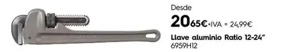 Ratio - Llave Aluminio
