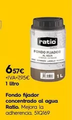Ratio - Fondo Fijador Concentrado Al Agua