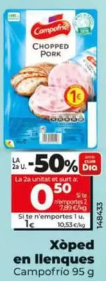 Campofrío - Chopped Pork En Lonchas