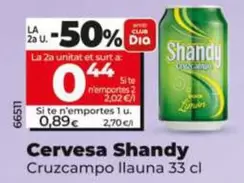 Cruzcampo - Cerveza Shandy 