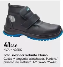 Bota Soldador Robusta Ebano
