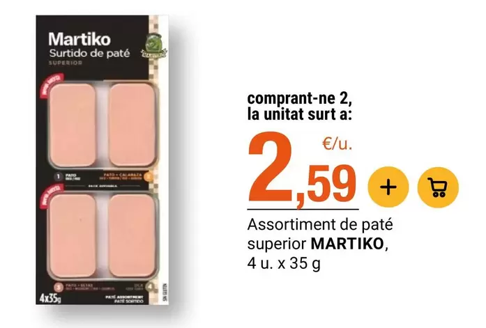 Martiko - Assortiment De Pate Superior