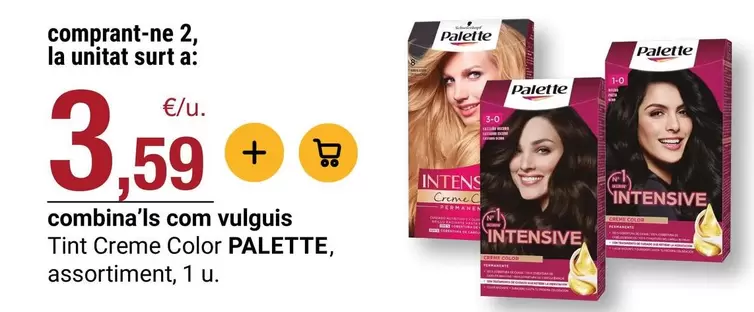 Palette - Tint Creme Color Assortiment