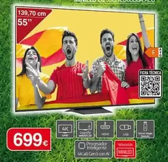 Hisense - Frigorifero Combinato 4k
