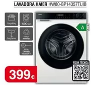 Haier - Lavadora Hw80-BP14357TUIB