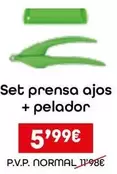 Set Prensa Ajos + Pelador
