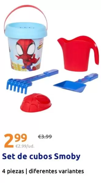 Smoby - Set De Cubos