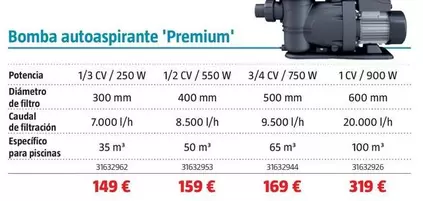 Bomba Autoaspirante 'Premium' 