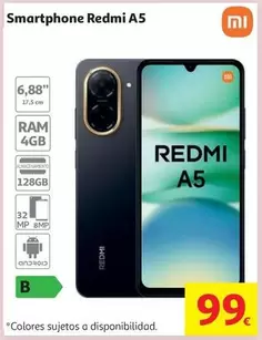 SMARTPHONES XIAOMI REDMI A5 MIDNIGHT BLACK 4GB/128GB