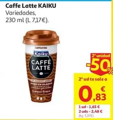 Caffe Latte Capuccino Kaiku 230ml