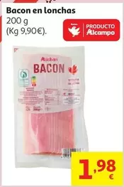 Auchan - Bacon En Lonchas