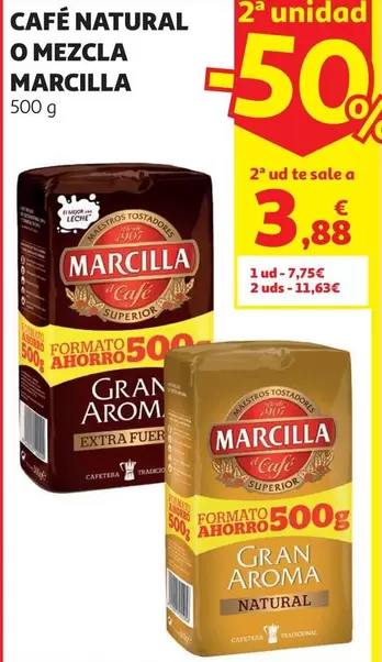 Cafe Molido Natural Marcilla 500 G