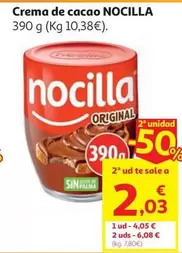 Crema Cacao 1 Sabor Nocilla 390 G