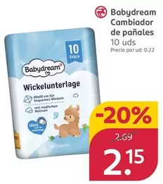 Babydream - Cambiador De Panales
