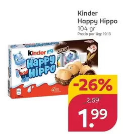 Kinder - Happy Hippo
