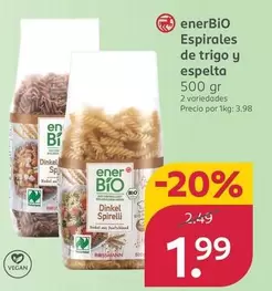 Ener Bio - Espirales De Trigo Y Espelta