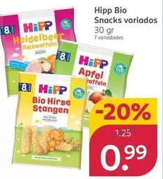 Hipp - Snacks Variados