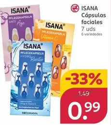Isana - Capsulas Faciales