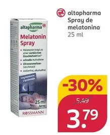 Altapharma - Spray De Melatonina