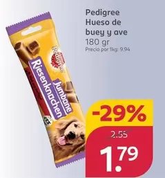 Pedigree - Hueso De Buey Y Ave