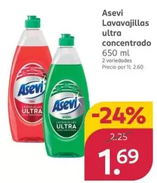 Asevi - Lavavajillas Ultra Concentrado