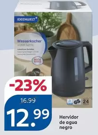 Ideenwelt - Hervidor De Agua Negro