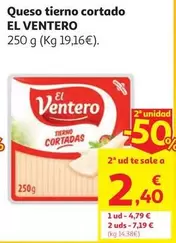 El Ventero - Queso Tierno Cortado