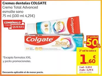 Colgate - Cremas Dentales