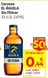 El Águila Negra - Cerveza Sin Filtrar