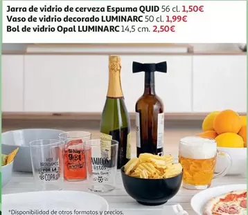 Luminarc - Jarra De Vidrio De Cerveza Espuma