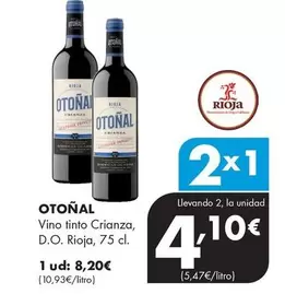 Otoñal - Vino Tinto Crianza, D.O. Rioja