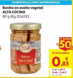 alta cocina - Bonito En Aceite Vegetal