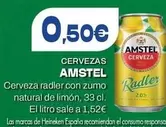 Amstel - Cerveza Radler Con Zumo Natural De Limón