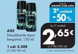 Axe - Desodorante Aqua Bergamot