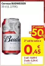 Budweiser - Cerveza