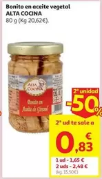 alta cocina - Bonito En Aceite Vegetal